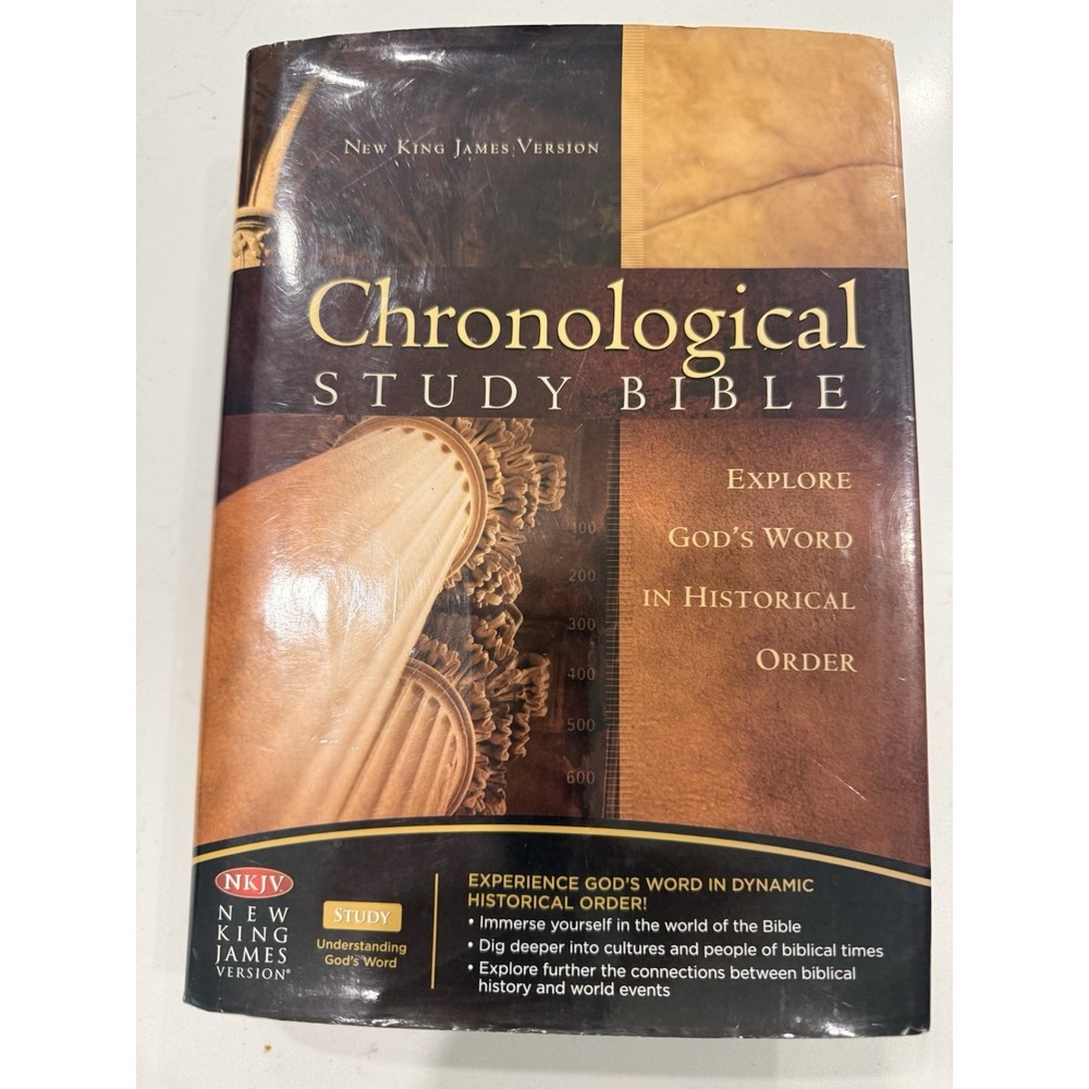 The Chronological Study Bible: New King James Version 2008 HC DJ